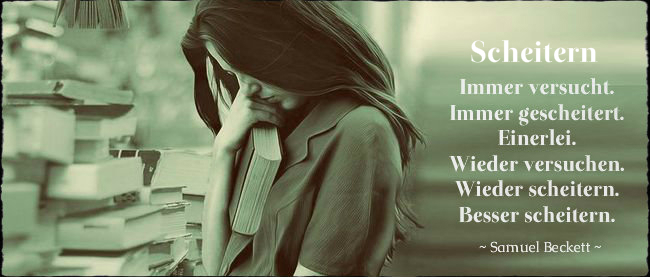 Samuel Beckett, Scheitern,